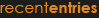 Recent Entries